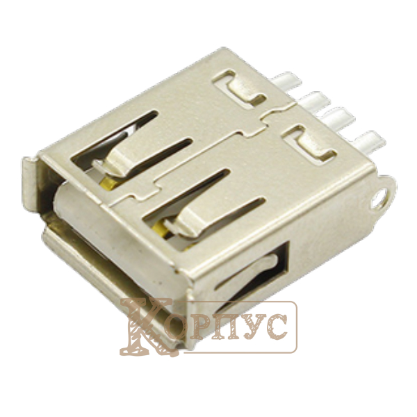 Роз'єм штекер мама USB 4 в розбірному корпусі