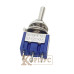 Тумблер 3 контакти ON-OFF-ON 6A 125VAC
