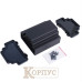 Корпус ALUD6MG-PBK-V0 на DIN-рейку