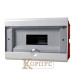 Корпус пластиковий 8-модульний e.plbox.stand.w.08, вбудовуваний