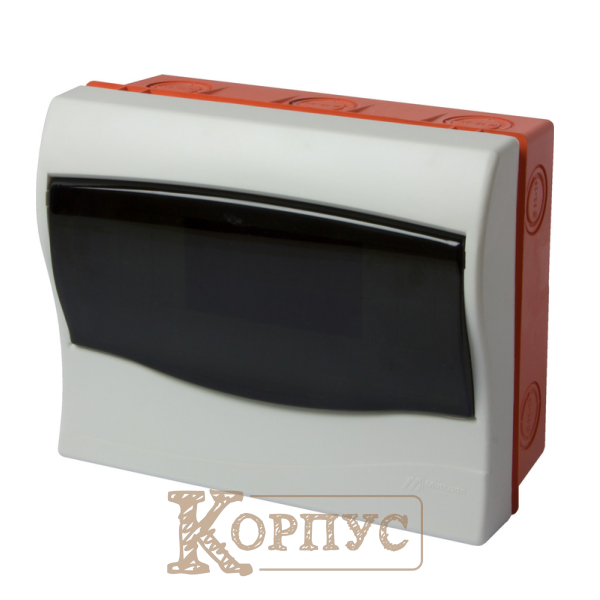 Корпус пластиковий 12-модульний, що вбудовується