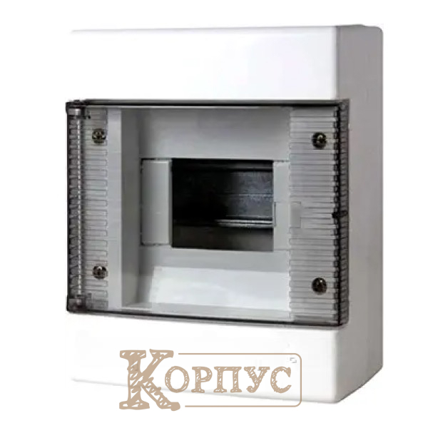 Корпус пластиковий 8-модульний e.plbox.stand.n.08, навісний