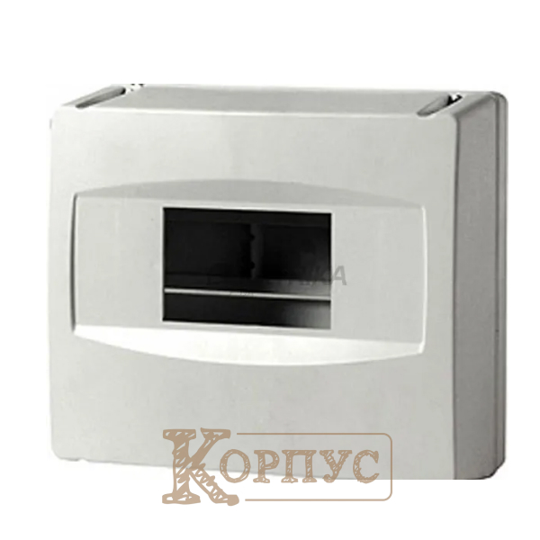 Корпус пластиковий 8-модульний e.plbox.stand.08, без дверей