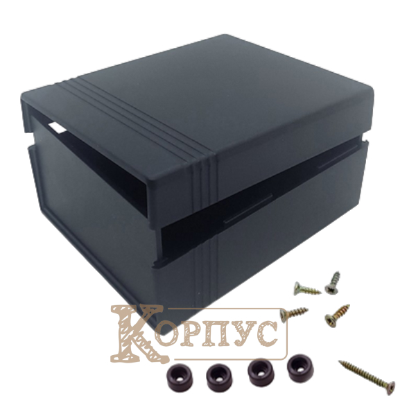 Корпус D110 для електроніки + ніжки + шурупи