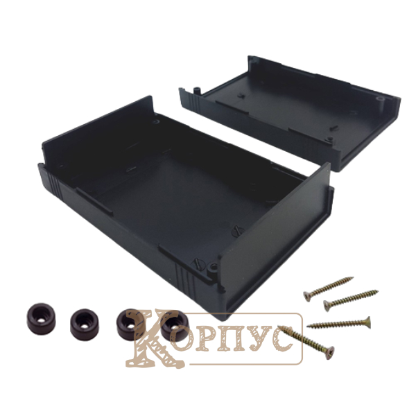 Корпус D150A для электроники + ножки + шурупы