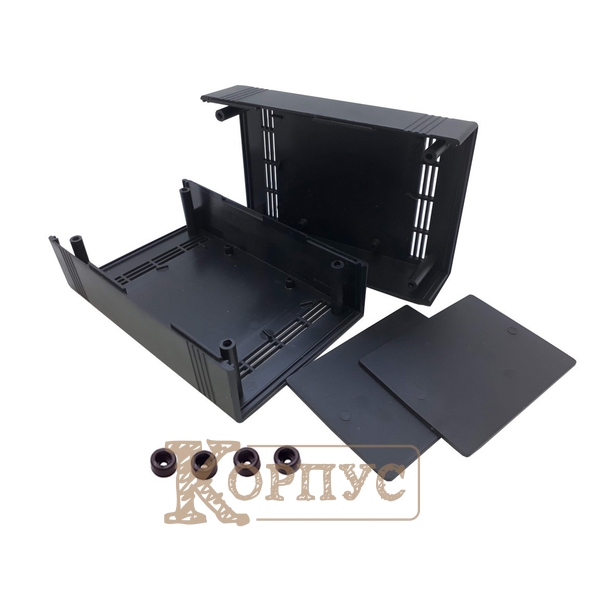 Корпус D150BW для електроніки + ніжки