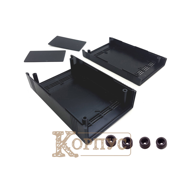Корпус D150W для електроніки + ніжки