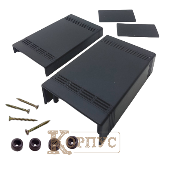 Корпус D150W для електроніки + ніжки + шурупи