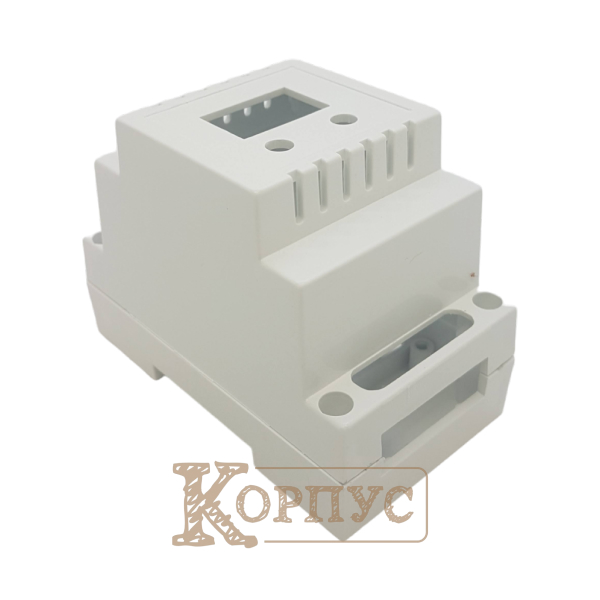 Корпус DR-50 ST2-23-2 на DIN-рейку з вікном