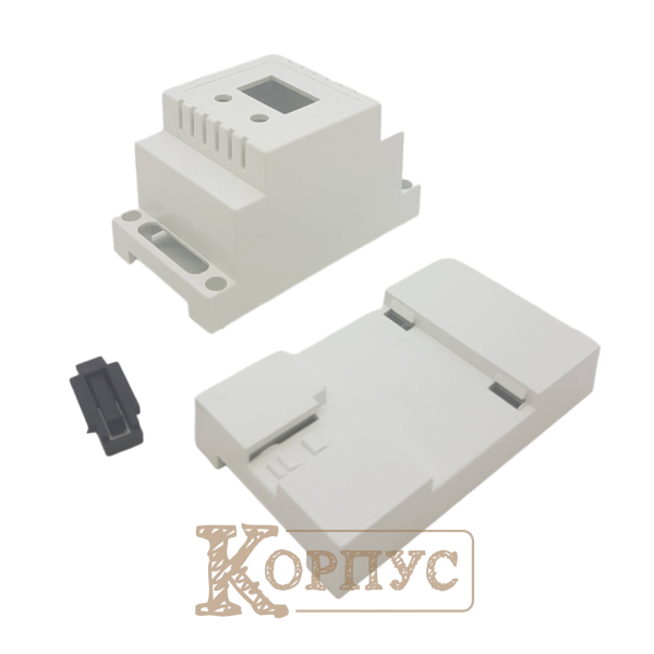 Корпус DR-50 ST2-23-2 на DIN-рейку з вікном