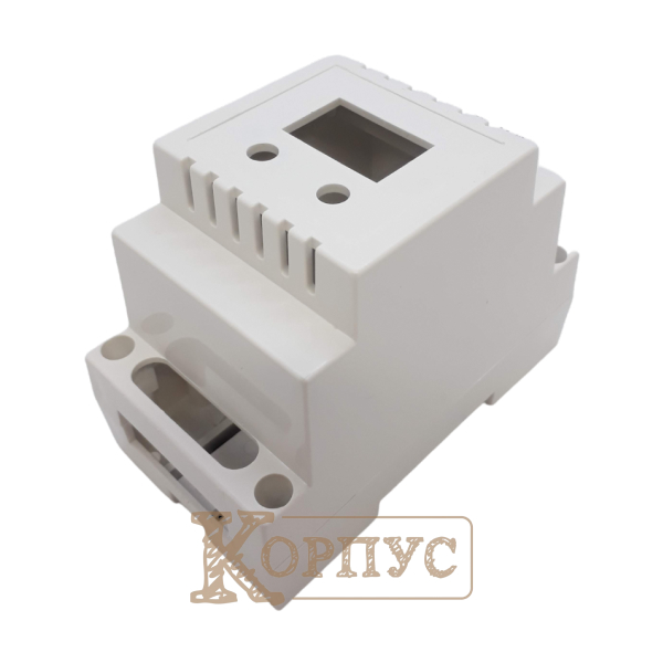 Корпус DR-50 ST23-2 на DIN-рейку с окном