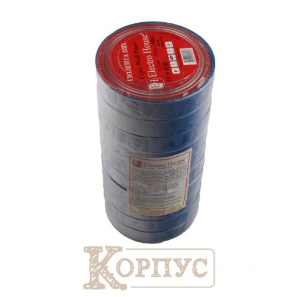 Ізоляційна стрічка синя 50 м EH-AHT-1835