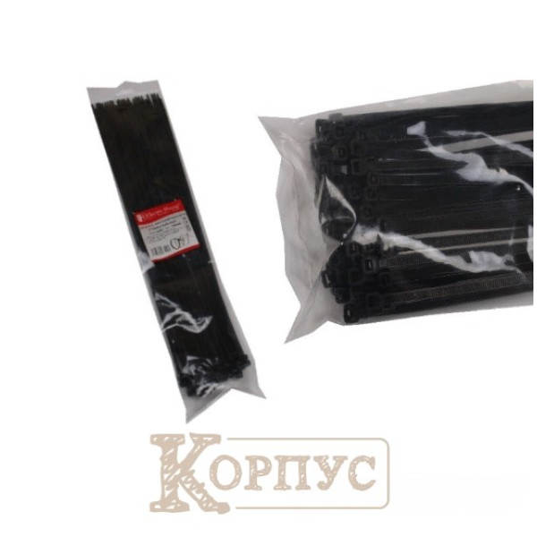 Стяжка кабельна чорна 5х450 ​​мм EH-B-015