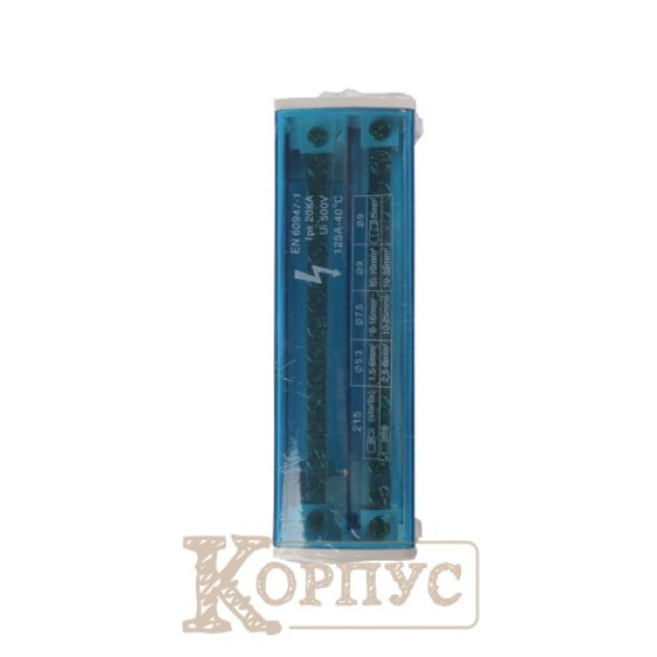 Шина нульова у корпусі 2х15 EH-BNS2X15