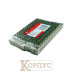 Шина нулевая 8х12 мм² 14/2, 2 отверстия EH-BT8121402