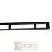 Рамка для трекової рейки врізна 0.5 м Unique Elegance EH-RTP-05B Pandora Black