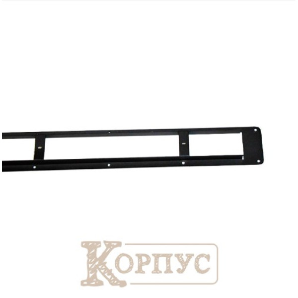 Рамка для трекової рейки врізна 0.5 м Unique Elegance EH-RTP-05B Pandora Black