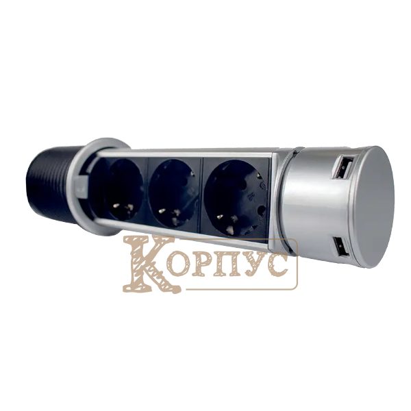 Компактна меблева розетка EH-AR-303