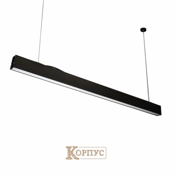 LED світильник офісний чорний 40Вт 3200 Лм EH-OFL-40W