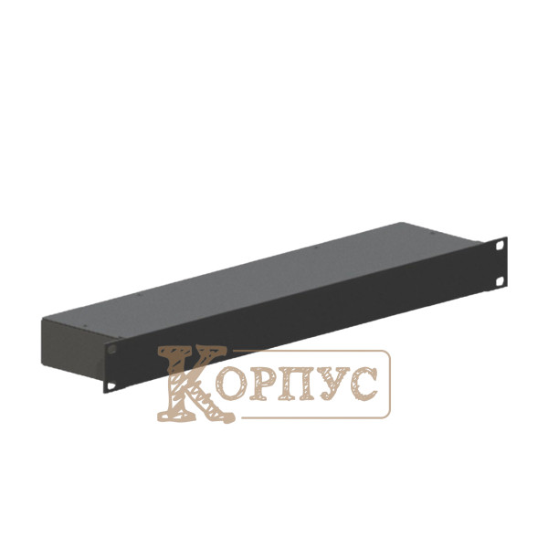 Корпус металевий 1U-100S в 19 стійку RACK