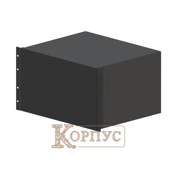 Корпус металевий 6U-370S в 19 стійку Rack Professional