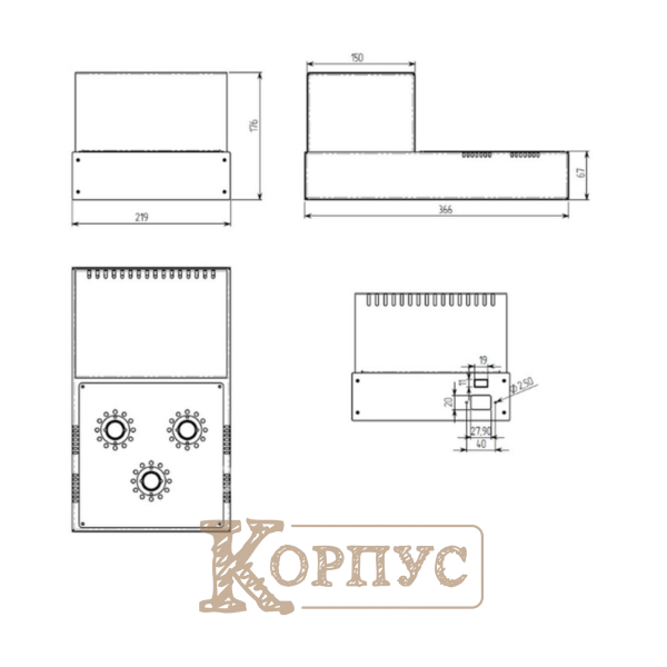 Корпус для моноблока MB-MN1 
