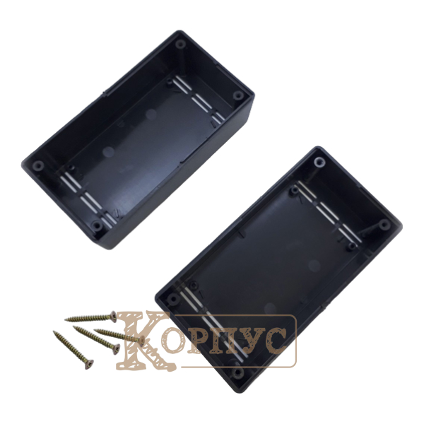 Корпус N8ABW с вентиляцией + шурупы для электроники 