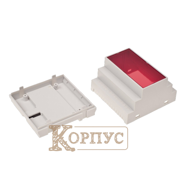 Корпус Z109 на DIN-рейку з червоним фільтром
