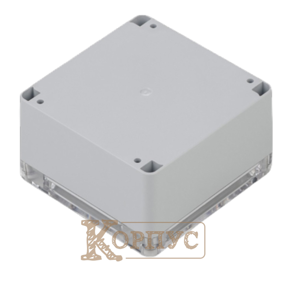 Корпус ZP105.105.60JP PC з прозорою кришкою для електроніки