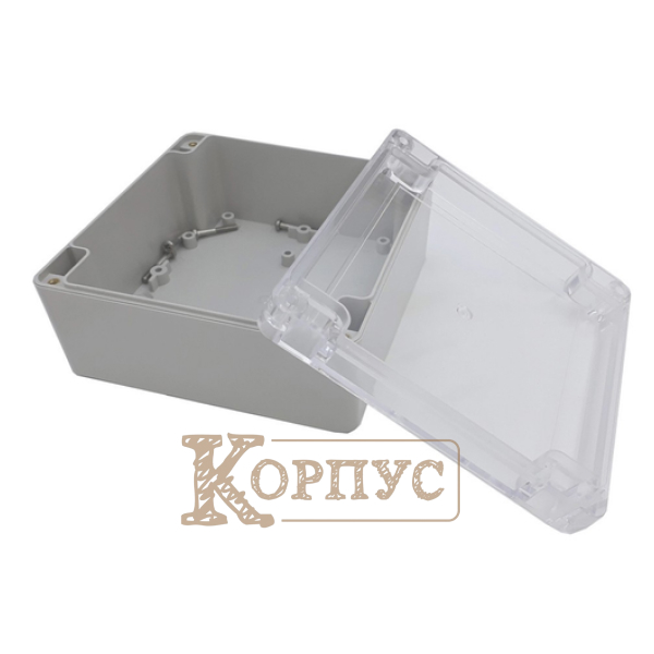 Корпус ZP120.120.60JP PC з прозорою кришкою для електроніки
