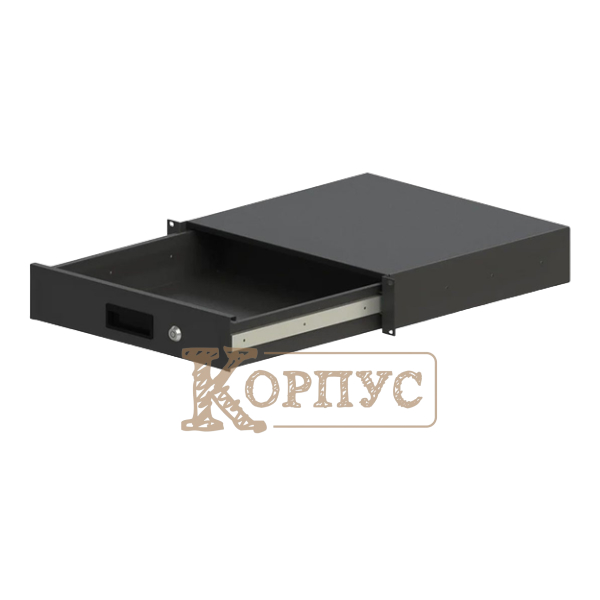 Корпус металевий 2U-400RD в 19 стійку RACK