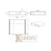 Корпус металевий 2U-400RD в 19 стійку RACK