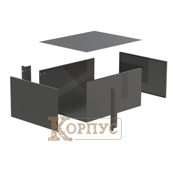 Корпус металевий 6U- 6520S у 19 стійку Rack